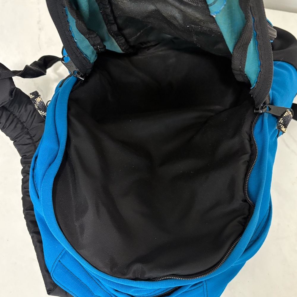 Vintage Deadstock Jansport Blue Backpack Y2K Travel Outdoor Hiking Old School - Picture 5 of 6